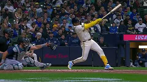 Willy Adames Slow Motion Swing