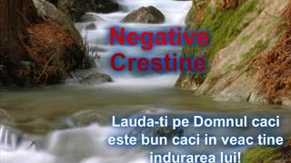 Video thumbnail of "Negativ ~ Cantarea bucuriei"