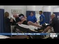 Dickinson State University hosts mass casualty drill