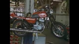 Производство мотоциклов Ява 350/638/0/00. Завод Ява ЧССР 1988 г. 90 % экспорт в СССР.