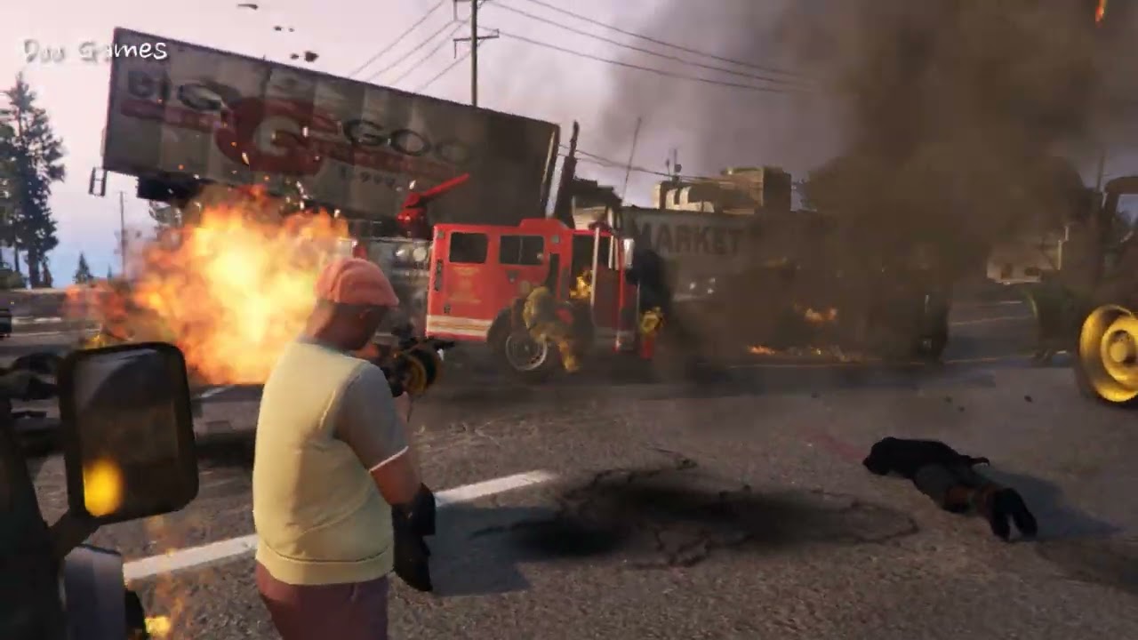 Car Accident Fatal Crash Driving In Reverse ( Fail Funny Moments Compilation) GTA 5