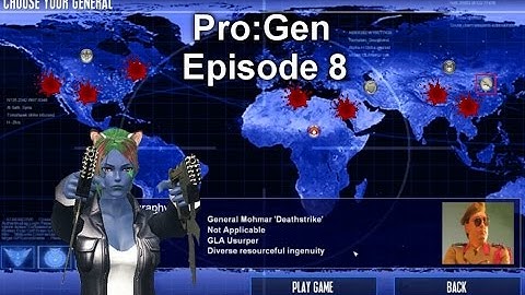 Command & Conquer Zero Hour: Pro:Gen Mod - Deathstrike Boss General Episode 8
