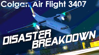 Crashing Into A House - The Pilot Was Tired (Colgan Air Flight 3407) - DISASTER BREAKDOWN