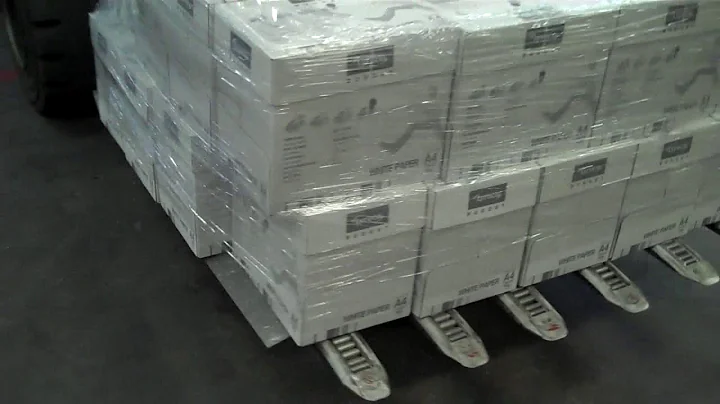 ROLLERFORKS® - Slip-Sheet Attachment handling corrugared boxes