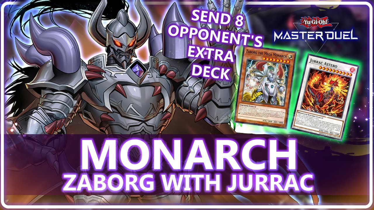 NEW MONARCH IS NO MORE STUN DECK? ZABORG & JURRAC SYNERGY - [Yu-Gi-Oh! Master Duel]