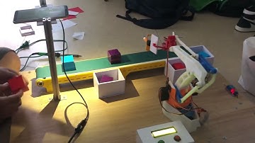 Phân loại sản phẩm theo màu sắc sử dụng xử lý ảnh #Python#Arduino#Đồáncơđiệntự