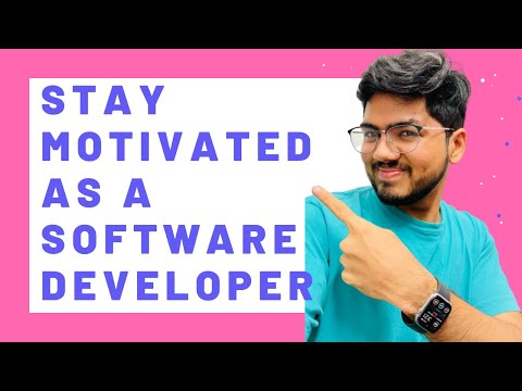Stay motivated as a developer | How to become productive as a developer!