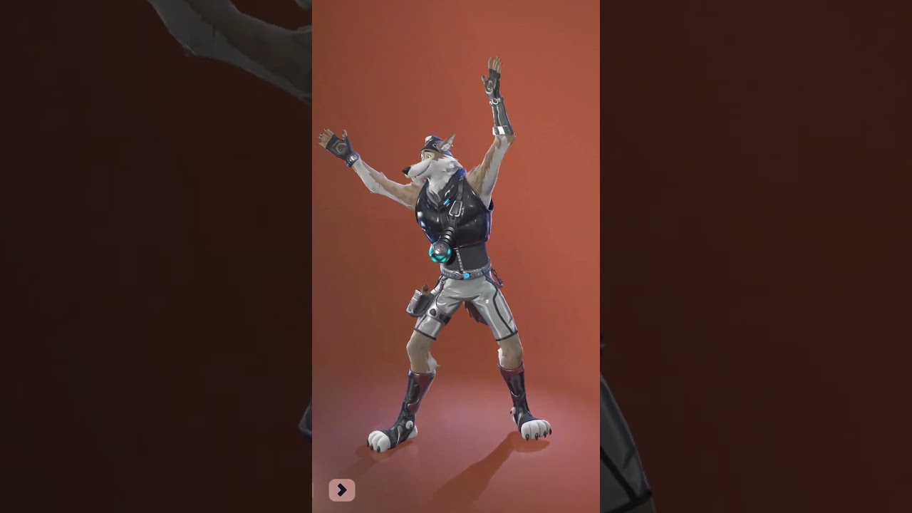 Fortnite XO (Only If You Say Yes) Emote on Wendell Skin