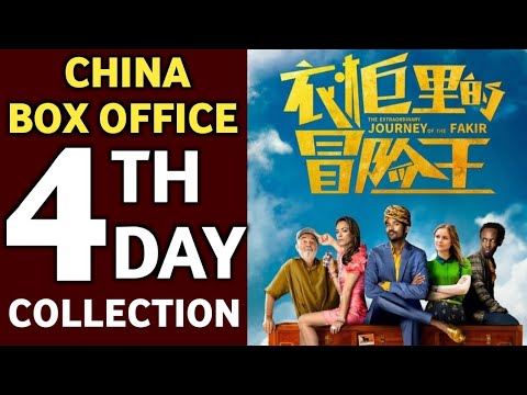 dhanush-movie-china-box-office,the-extraordinary-journey-of-the-fakir-4th-day-china-box-office