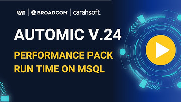 Performance Pack Run Time on MSQL for Automic Automation