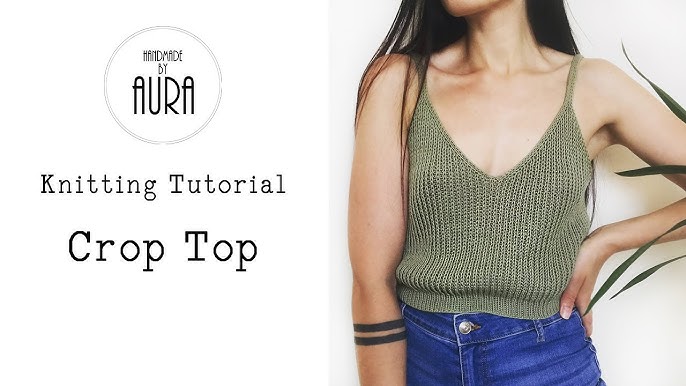 Knitted Tutorial / Tank Top 