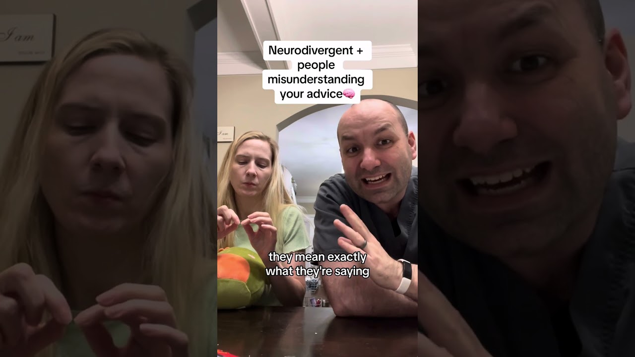 Neurodivergent + people misunderstanding your advice🧠