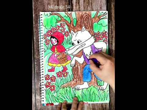 Video Vẽ tranh: Minh họa truyện cổ tích- Minh họa truyện cổ... - youtube