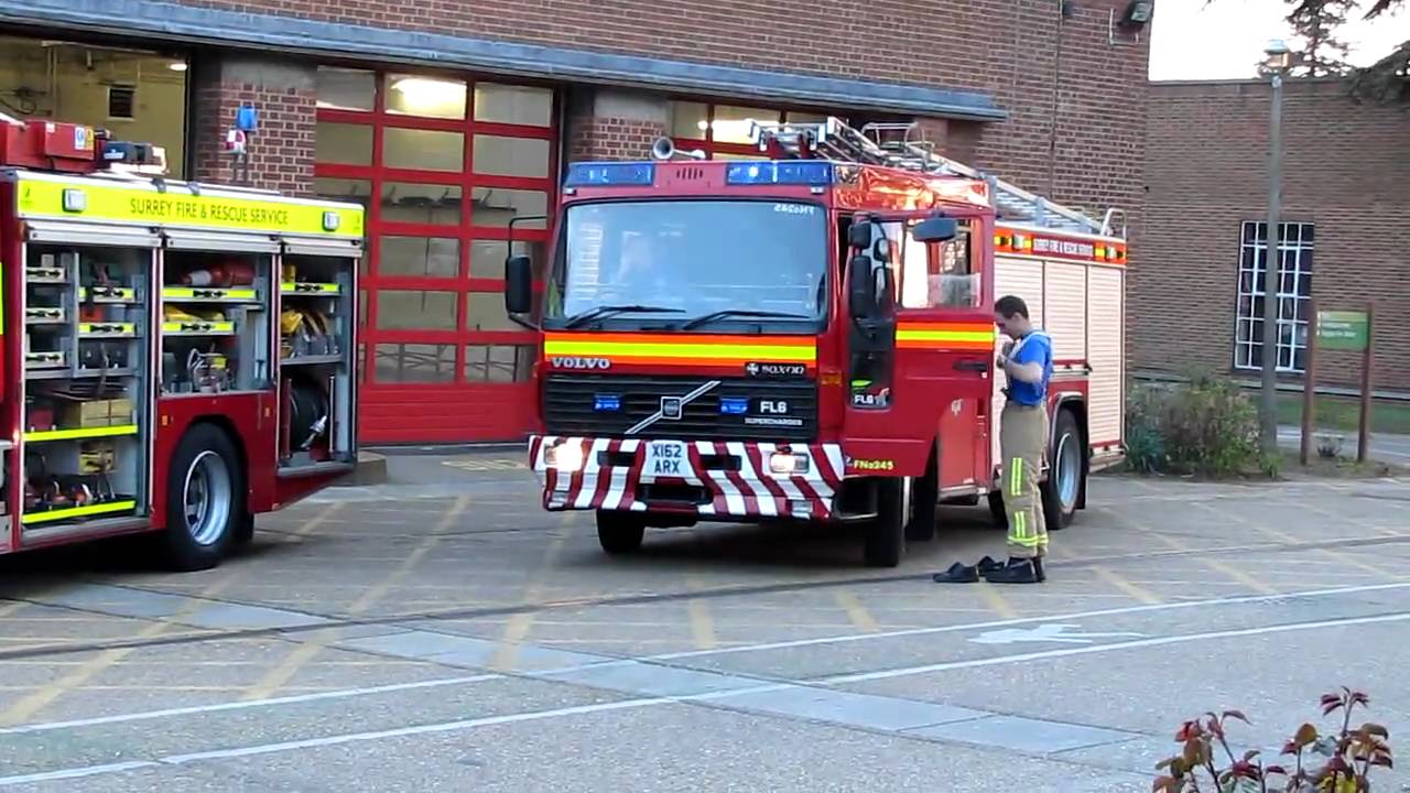 Surrey Fire and Rescue Service YouTube