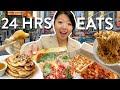 WHAT TO EAT IN NEW YORK! 24 Hours in NYC FOOD GUIDE (BREAKFAST, DINNER & MORE!)