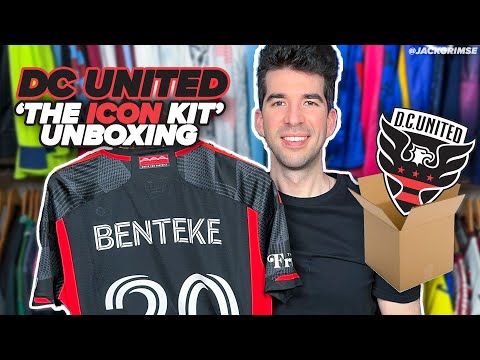 The Icon Kit 🔴⚫ | DC United 2024 Home Kit Unboxing