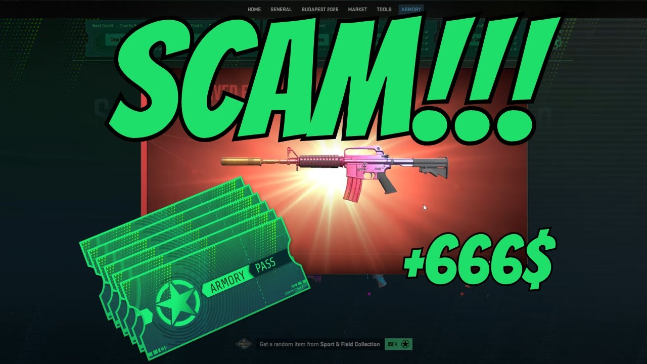 ARMORY PASS SCAM OR PROFITABLE?!