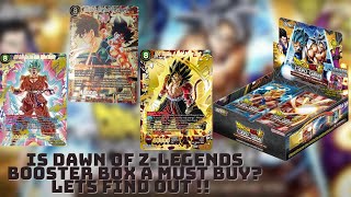 IS DAWN OF Z-LEGENDS BOOSTER BOX A MUST BUY ?? LETS FIND OUT!!!! | MARXUSCARDS - YouTube IS DAWN OF Z-LEGENDS BOOSTER BOX A MUST BUY ?? LETS FIND OUT!!!! | MARXUSCARDS - YouTube
