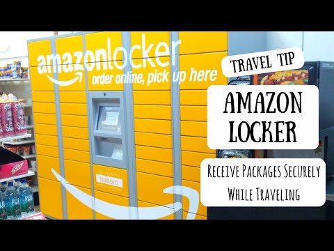 Amazon Locker Receive Packages Securely While Traveling