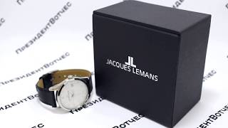 Часы Jacques Lemans 1-1769D - видео обзор от PresidentWatches.Ru
