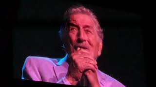Tony Bennett: Because of You, I left My Heart tour, live in Las Vegas 9/28/19