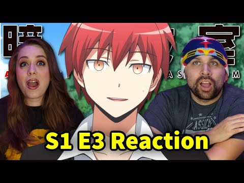 Assassination Classroom Season 1 Episode 3 "Karma Time" Reaction & Commentary Review!