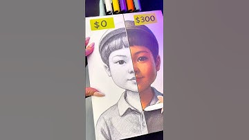 Drawing Squid Game with $0 #squidgame #squidgame2 #drawing #art #pencildrawing #netflix #drawing