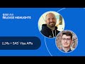 Distribution Analysis, LLMs + SAS Viya APIs | SAS Viya October 2023 Release