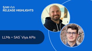 Distribution Analysis, LLMs + SAS Viya APIs | SAS Viya October 2023 Release