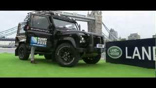 Land Rover Reveals Unique Defender to Carry Rugby World Cup Trophy | AutoMotoTV