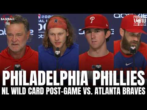 Bryce Harper, Alec Bohm, Andrew Painter & Don Mattingly Recap Phillies WC COMEBACK vs. Braves