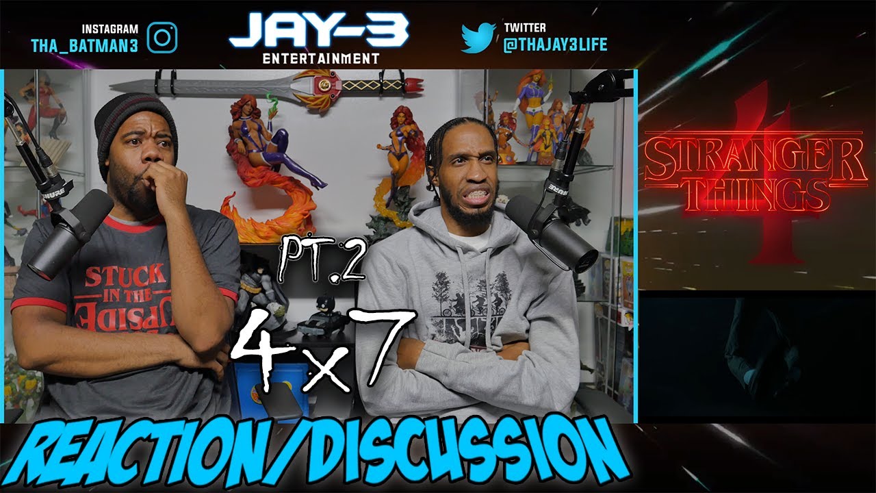 Stranger Things 4x7 "Chapter Seven: The Massacre at Hawkins Lab" PT.2 Reaction/Discussion