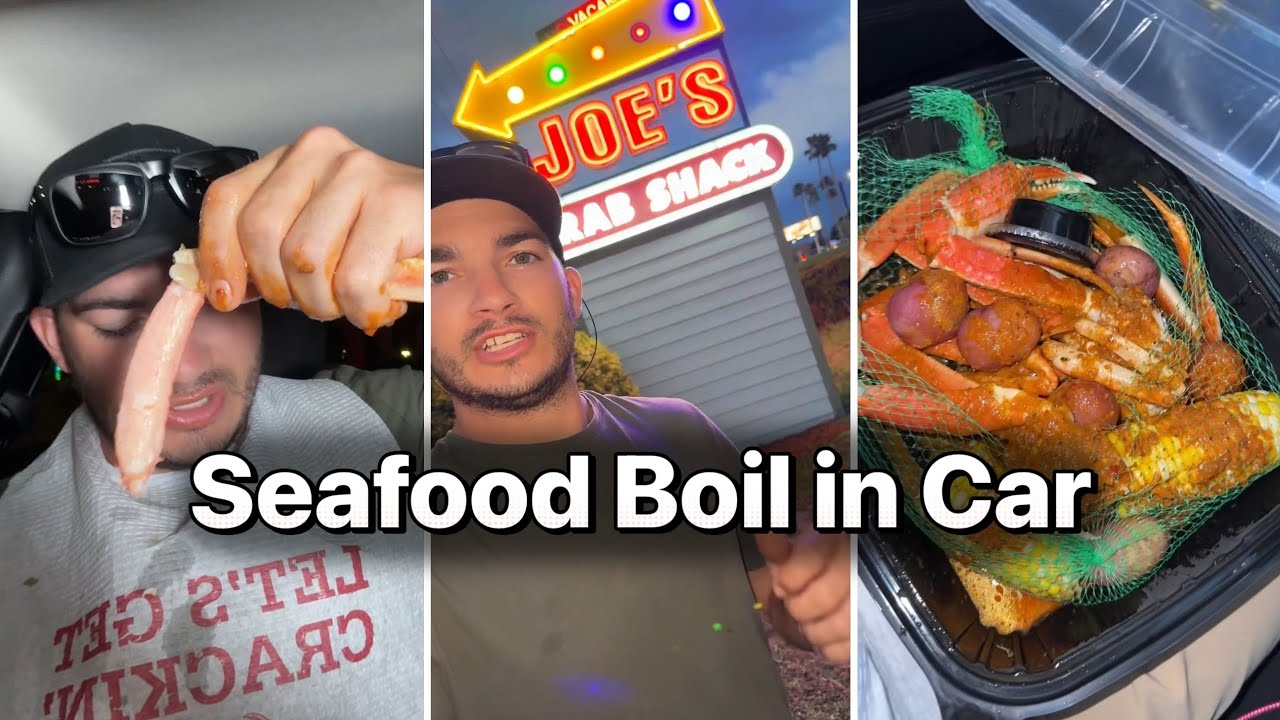 Joe’s crab shack, seafood Boil!🦞🦀