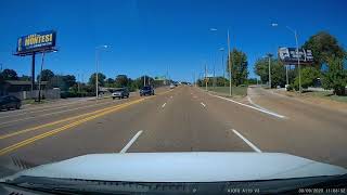 Memphis TN Carnes Ave Josephine St Southern Ave Haynes St Central Ave S Fenwick Rd