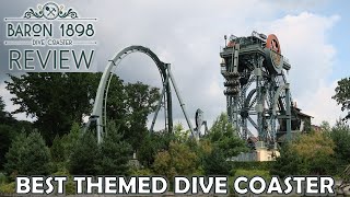 Baron 1898 Review, Efteling Bolliger & Mabillard Dive Machine | Best Themed Dive Coaster