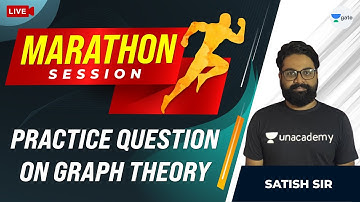 Practice Questions on Graph Theory | Discrete Mathematics | Marathon Session | By Satish Sir