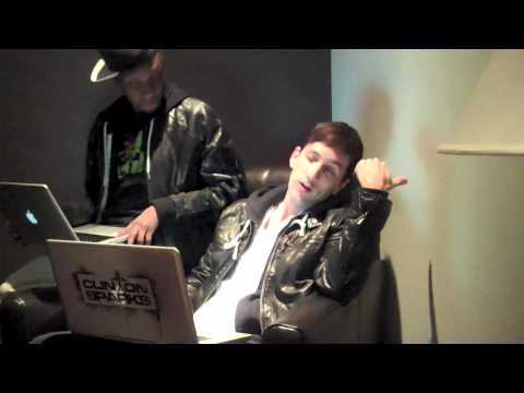Clinton Sparks & Ricky Blaze in Studio 'Favorite DJ Pt.2' ft. Sean Paul, Ricky Blaze & Supa Dups