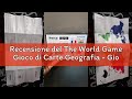Recensione del The World Game Gioco di Carte Geografia - Gioco da Tavolo Educativo per Bambini, Fami
