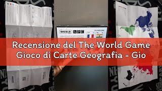 Recensione del The World Game Gioco di Carte Geografia - Gioco da Tavolo Educativo per Bambini, Fami