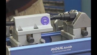 Install Fuel Line Connectors with the EZ-ON Hose Press Dorman Nylon Fuel Line Tube And Press Unions Great Stuff Y Is No One Using This Odd