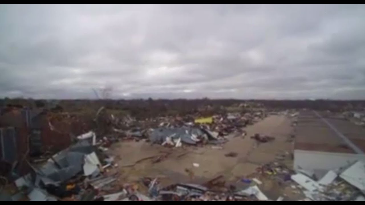 Tornado drone video - YouTube