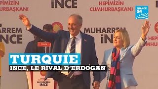 Turquie :  Ince, principal rival  d'Erdogan