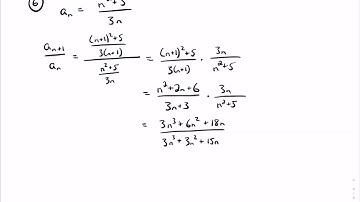 Unit 3 Video 5 Monotonic and Bounded Sequences