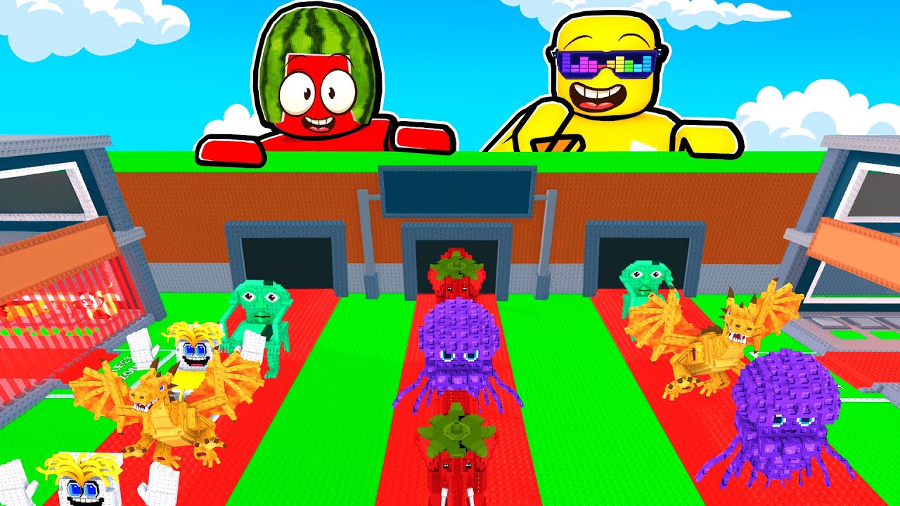 Using MAX LUCK On THREE ROWS In ADMIN SERVER Steal A Brainrot