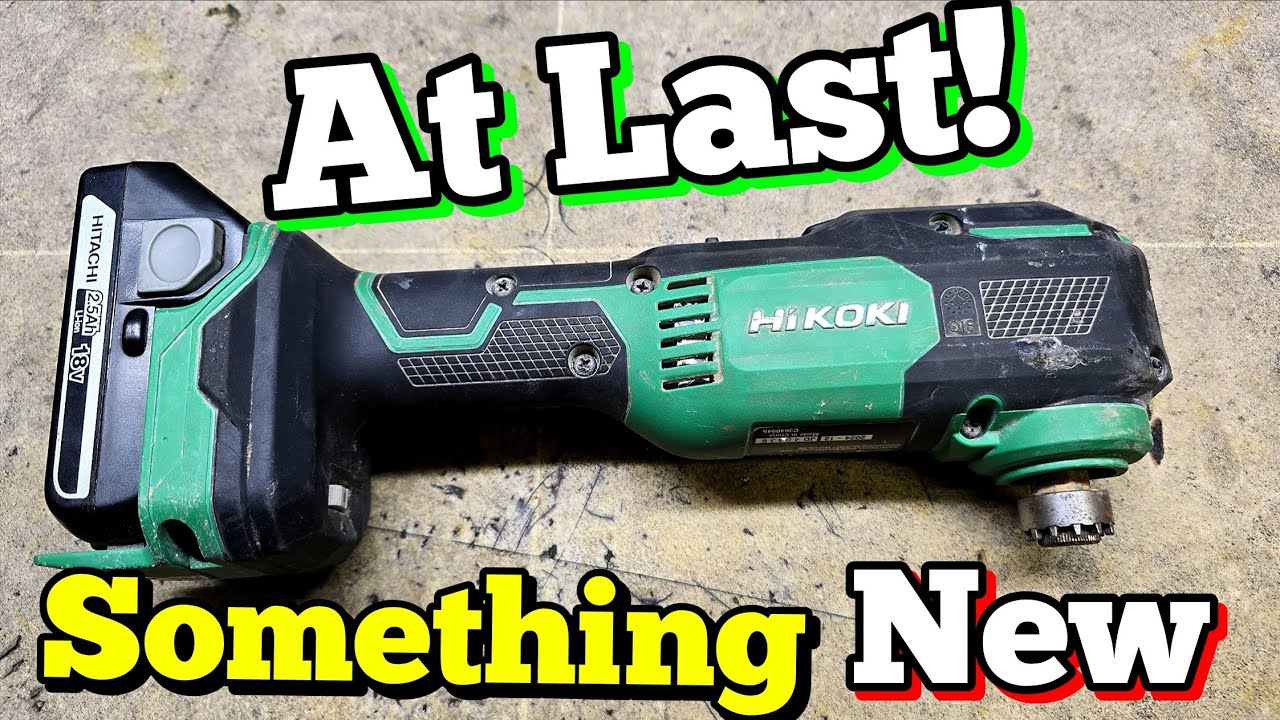 メンテナンス Hi KOKI Finally getting my first look and repair of a Hikoki Multi Tool