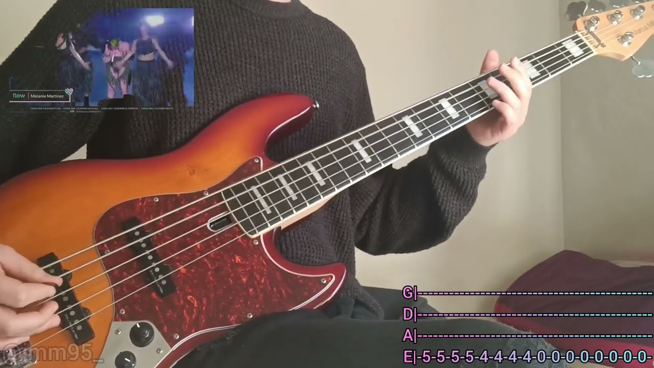 Tonton Melanie Martinez - Void Live Bass Cover Tabs di YouTube Tonton Melanie Martinez - Void Live Bass Cover Tabs di YouTube