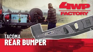 4WP Factory Tacoma Rear Bumper by 4 Wheel Parts 16,309 views 2 years ago 1 minute, 50 seconds