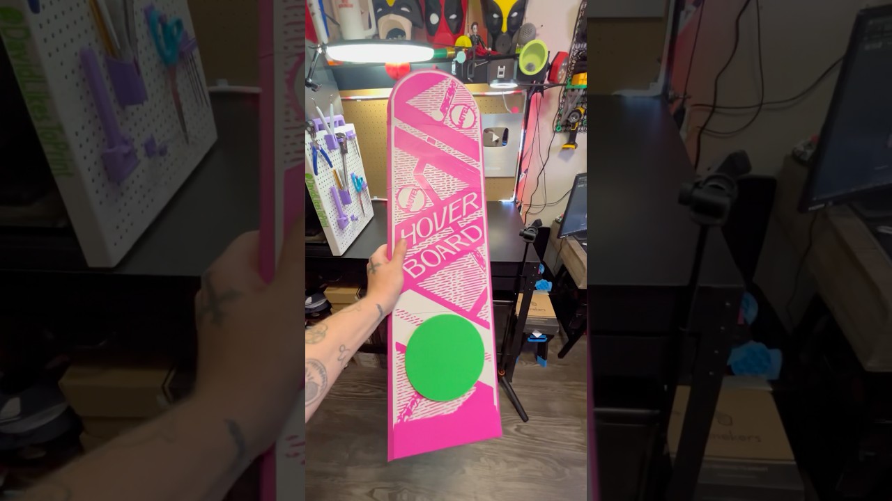 BACK TO THE FUTURE HOVERBOARD!🛹 