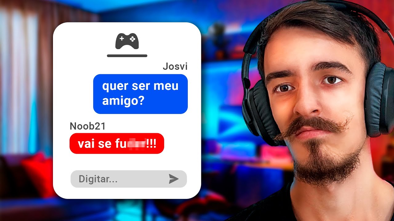 Eu Tentei Fazer Amigos Online JOGANDO MAL