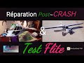 Piper cub pa18  rparation postcrash repair  test flite